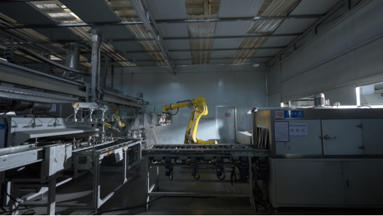 CNC machining centers at Huaihai Auto Parts factory CNC machining centers at Huaihai Auto Parts factory