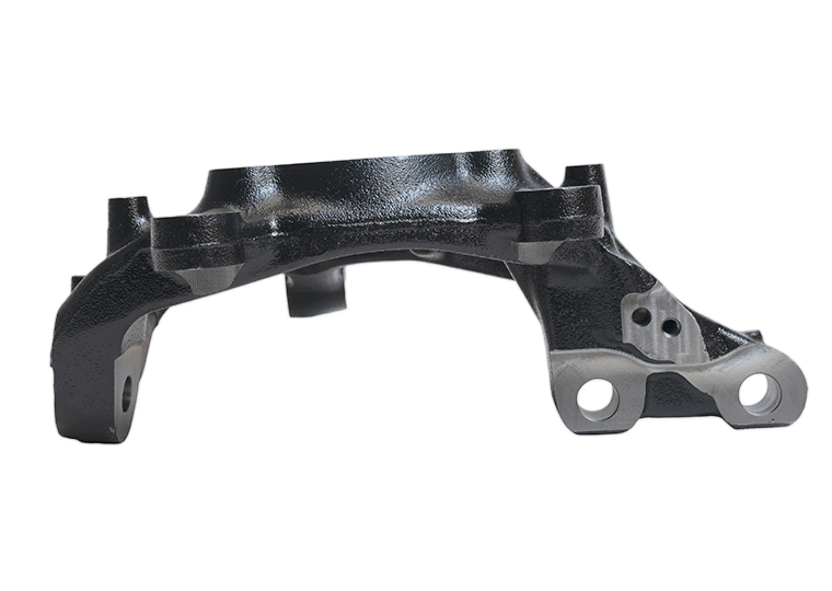 Front steering knuckle