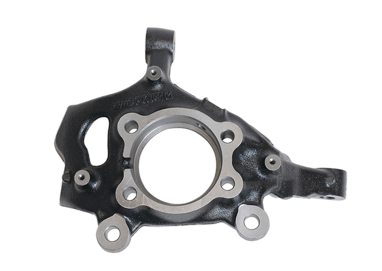 Front steering knuckle