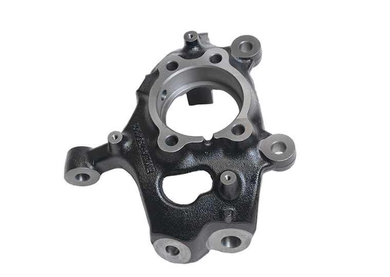 Front steering knuckle