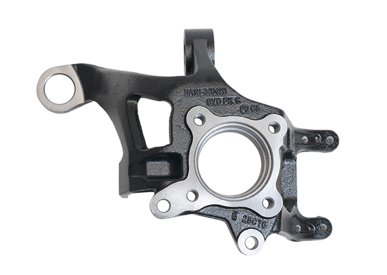 Rear steering joint
