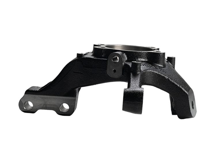 Front steering knuckle