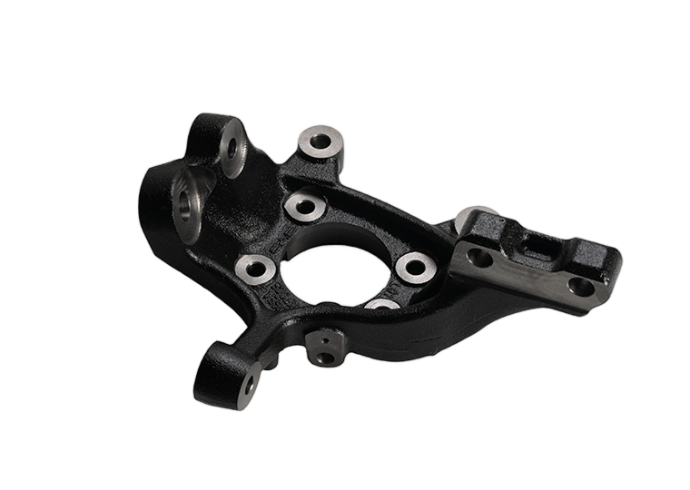 Front steering knuckle