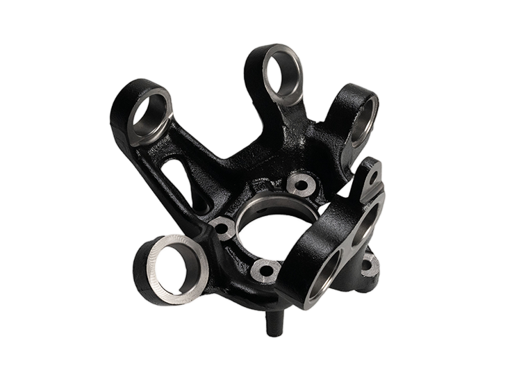 Rear steering joint