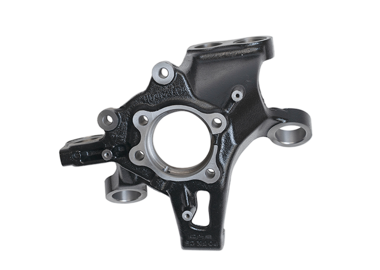Rear steering joint