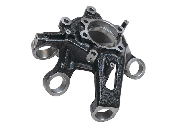 Rear steering joint
