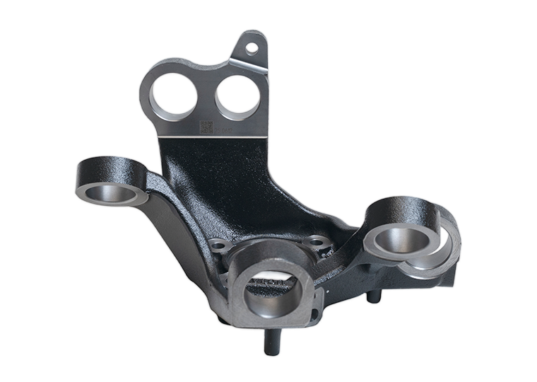 Rear steering joint