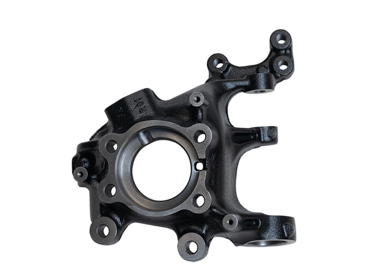 Rear steering joint
