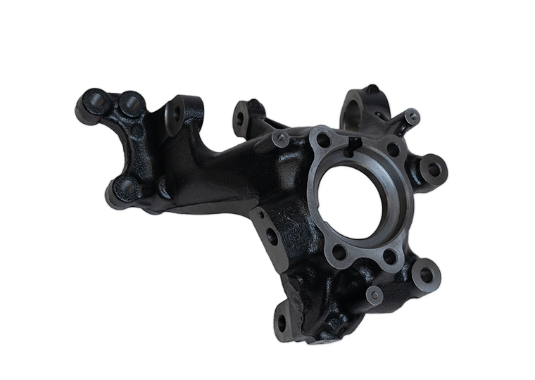 Rear steering joint