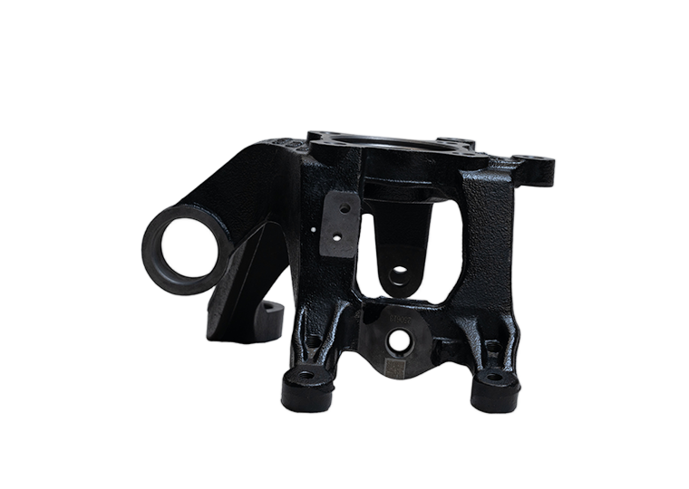 Cast iron rear steering knuckle