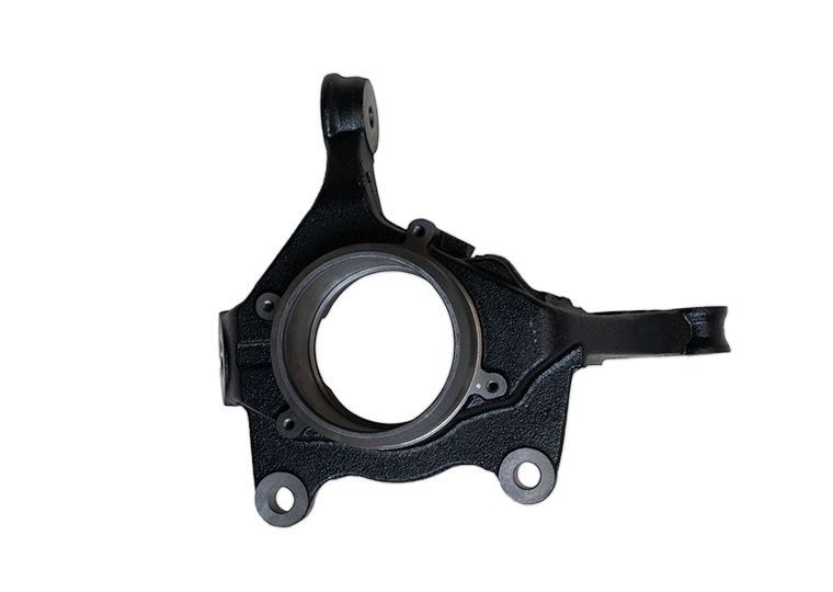 “D”Front steering knuckle