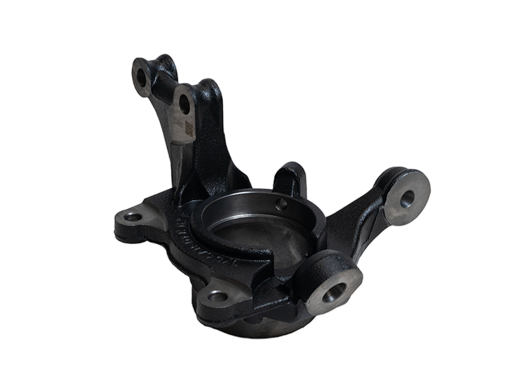 “D”Front steering knuckle