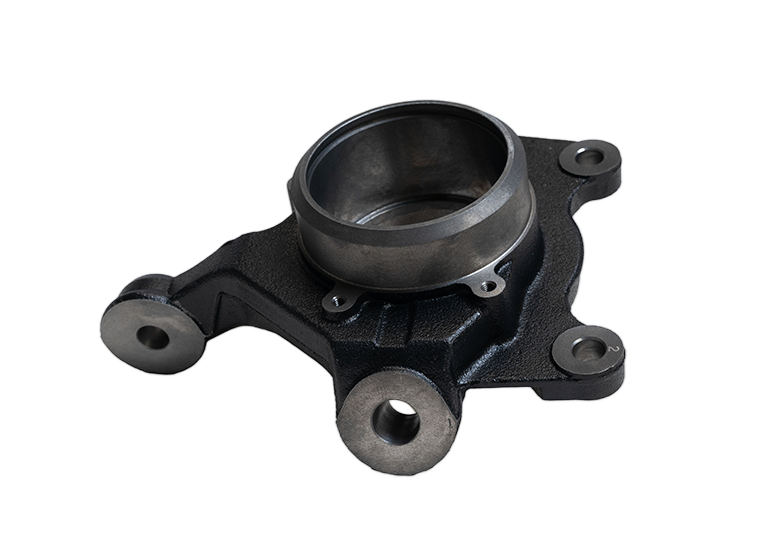 “D”Front steering knuckle