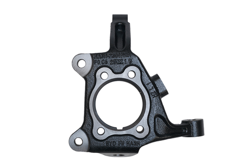 Front steering knuckle