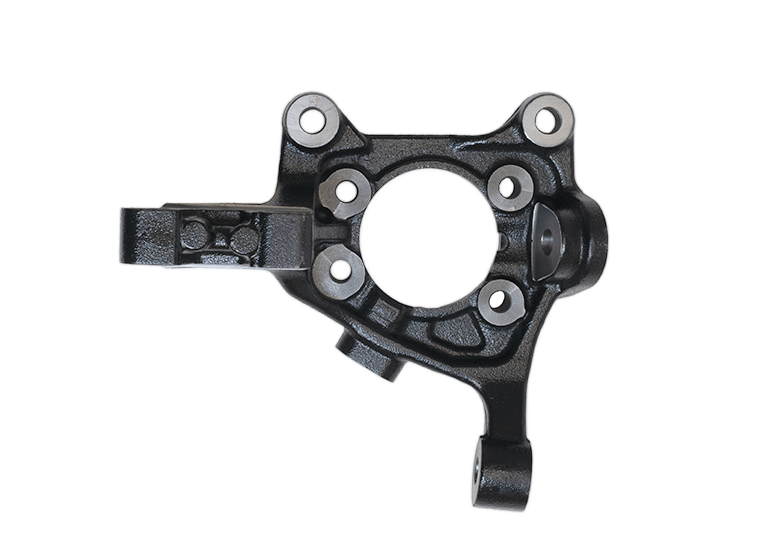 Front steering knuckle