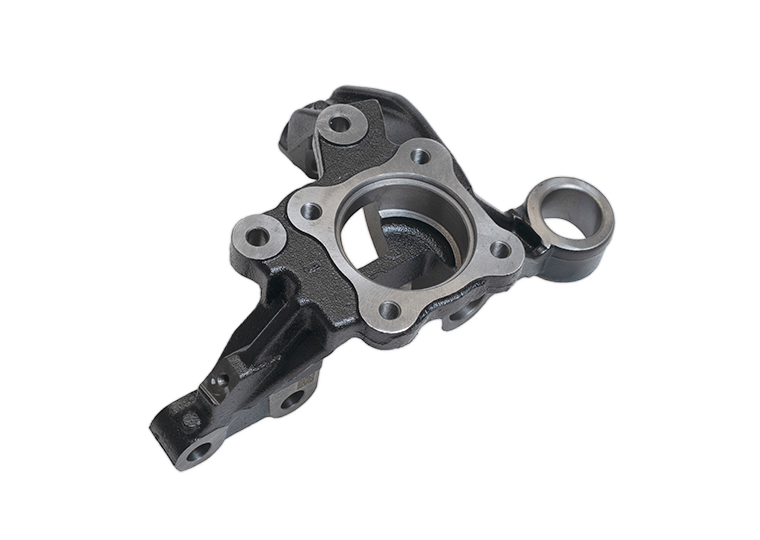 Front steering knuckle