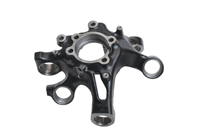 Rear steering joint