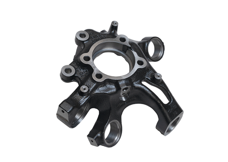 Rear steering joint