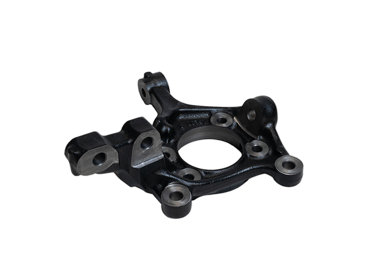 Front steering knuckle